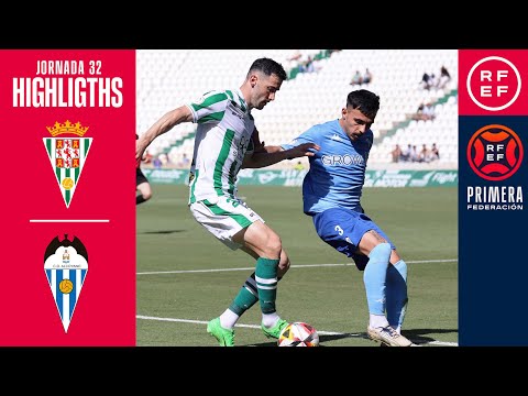 Resumen de Córdoba CF vs Alcoyano Jornada 32
