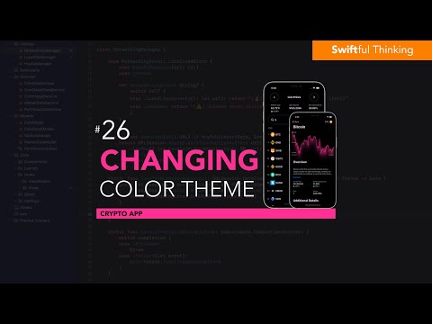 Update the Color Theme | SwiftUI Crypto App #26