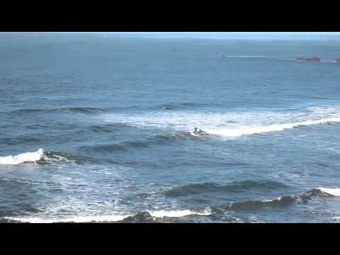 surfer near collision
