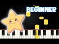 Twinkle Twinkle Little Star Beginner Piano Tutorial Easy Piano