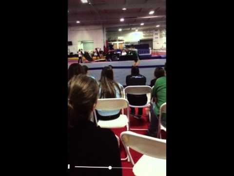 Laney Madsen floor routine 2015