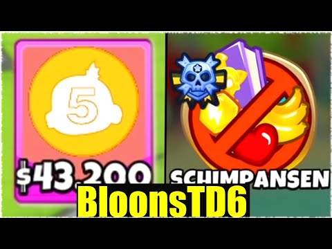 *Mod* MIT ZUFÄLLIGEN AFFEN GEGEN DEN CHIMPS MODUS! - Bloons TD6 [Deutsch/German]
