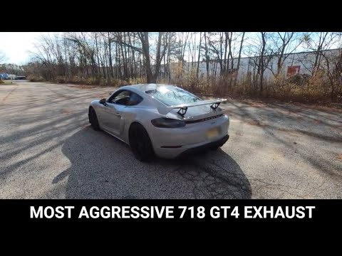 SOUL | 718 GT4 / Spyder / GTS 4.0L Race Exhaust System +  Competition Headers