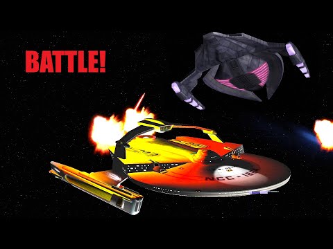 Miranda Class VS Jem'hadar Fighter | BOTH WAYS | Star Trek Ship Battles