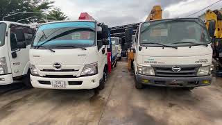 So Sánh Xe Tải Cẩu HINO UNIC vs HINO TADANO