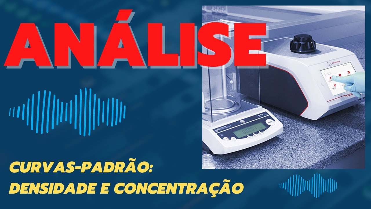 Curvas de Calibração: Densidade e Concentração