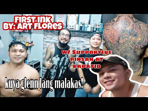 Tattooed by Art Flores | GLENN LANG MALAKAS | AT AMING SUPORTA 😅 ART Tattoo