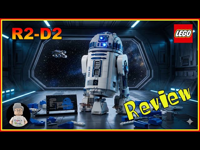 Vídeo relacionado con LEGO Star Wars 75379 R2-D2 Figura Articulada de Droide de Juguete con Cabeza Giratoria, Periscopio y Herramientas - Minifgiura de Darth Malek - Regalo para Niños de 10+ Años, Coleccionistas y Fans