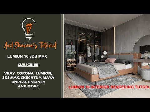 LUMION 10 INTERIOR RENDERING COMPLETE TUTORIAL 01