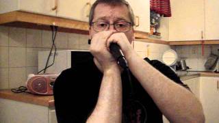 Paul Butterfield Riffs - Walkin' Blues Intro - Harmonica Lessons