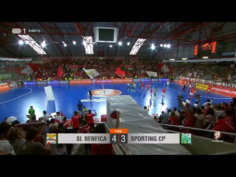 Futsal: SL Benfica 4-3 Sporting CP - 3.º jogo da Final do play-off 2019 Golos