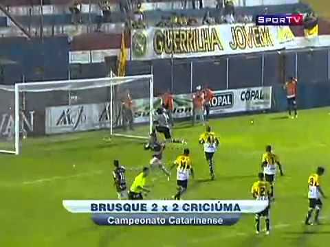Brusque 2 x 2 Criciúma - 4° Rodada Campeonato Catarinense 2011