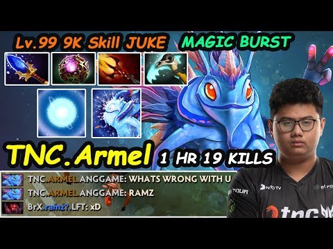 TNC Armel - [Puck] MIDLANE LV.99 Untouchable Juke Magic Burst Epic Game Dota 2 7.22 gameplay