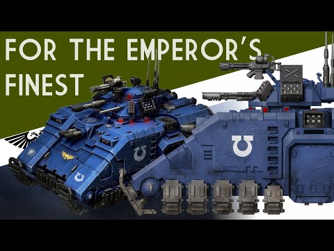 Space Marine’s Floating Fortress | Repulsor Anti-Gravitic Main Battle Tank