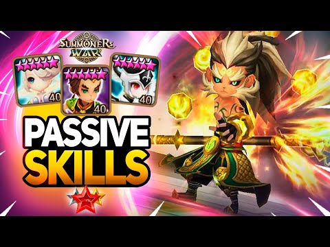 TOP3 Player Team with META PASSIVE Skills - Summoners War