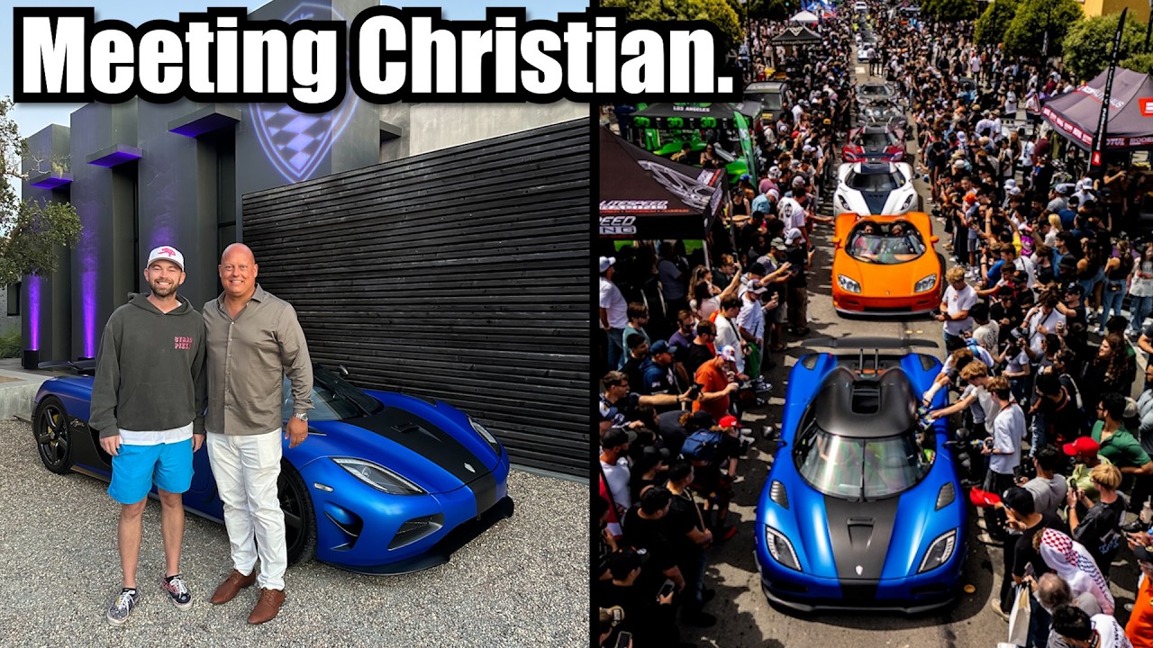 How to Shut Down Monterey Car Week. Bring 17 Koenigseggs.