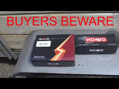 HOOVO 2200mah 50c 3s,4s Lipo Batteries from Amazon, After Extensive Testing, Results