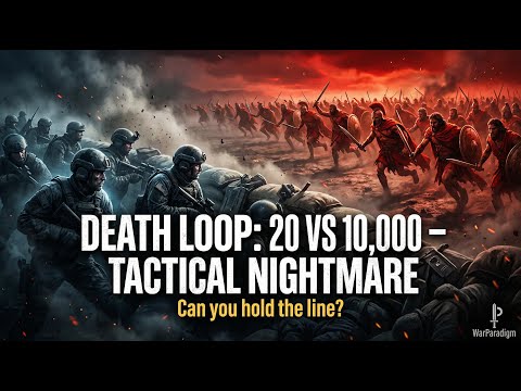 20 Modern Soldiers vs 10,000 Spartans: Tactical Nightmare Simulation