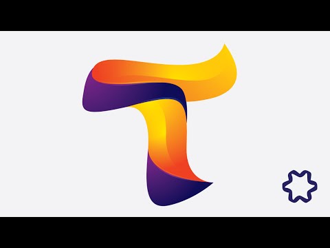 Water Drop Logo Design Tutorial With Different color every layer Adobe illustrator tutorial