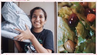 Amazon India + Grocery Haul 🥗 | trying shrimp crackers 🦐 // #MagaliVlogs