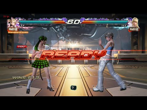 356_6 Lucky Chloe Ryona vs Lili Rochefort  - Tekken 7 ( Anakin x24 ) sin Grafica Dual