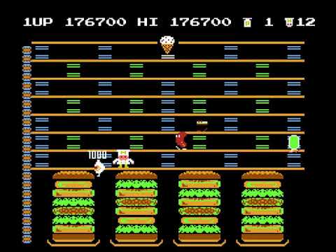 [TAS] NES BurgerTime by link_7777 in 2:25:53.45