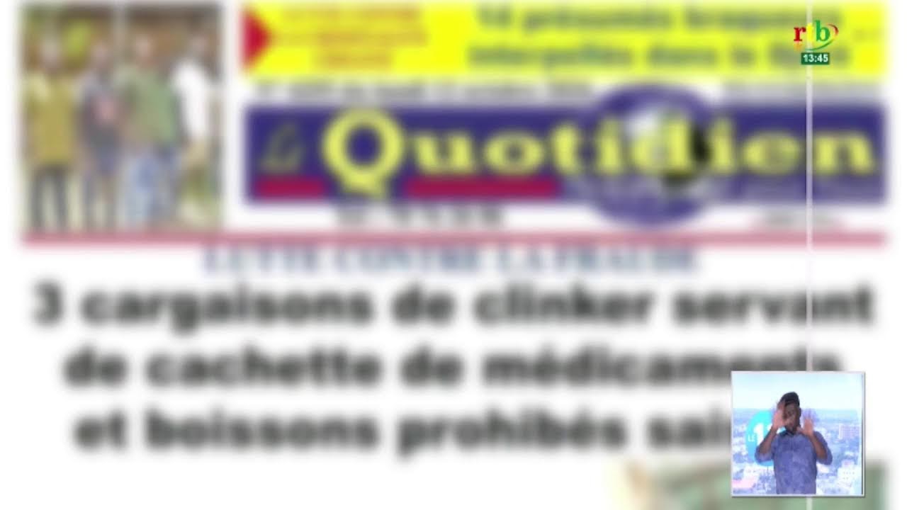 RTB- JT de 13h du 12 octobre 2026