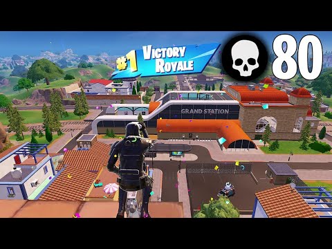 80 Elimination Solo vs Squads Wins (Fortnite Chapter 5 Season 2 Ps4 Controller Gameplay)
