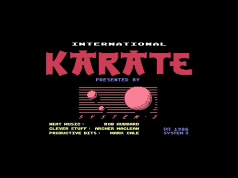 C64 Music from International Karate by Rob Hubbard - Full length [1986]