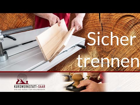 Massivholz präzise und sicher auftrennen- So geht es mit jeder Tischkreissäge.