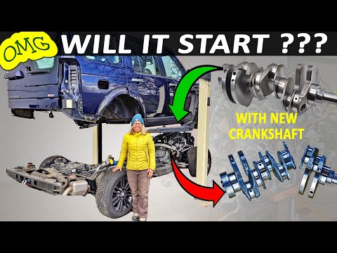 DIESEL ENGINE REBUILD - WILL IT START ? - LR4 SDV6 / S4-Ep18