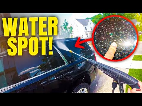 How To Effectively Wash A Car In Direct Sun With Hard Water