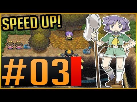 Pokemon SoulSilver Walkthrough Part 3 - Azalea Town & Gym Leader Bugsy (SPEED UP!)