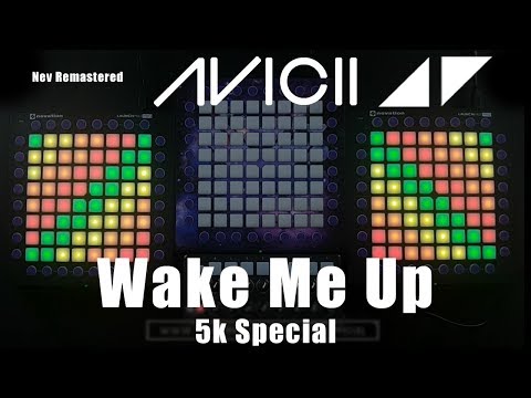 Avicii - Wake Me Up (Nev Remastered) Triple Launchpad PRO Cover + LaunchControl // 5k Special