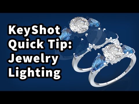 KeyShot Quick Tip: Lighting Jewelry