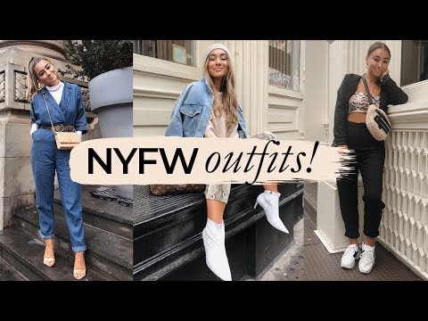 WHAT I WORE TO NEW YORK FASHION WEEK! Julia Havens Video