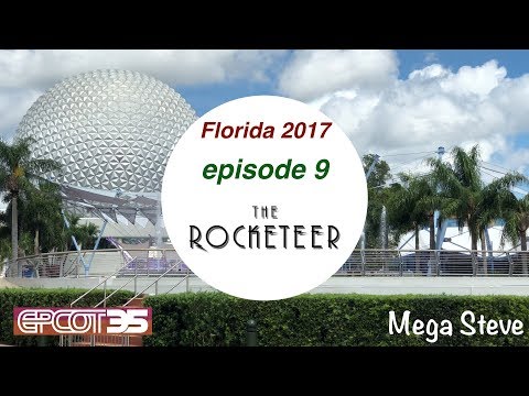 Florida 2017 ep.9 - Epcot Fountains to the Rocketeer Theme Music