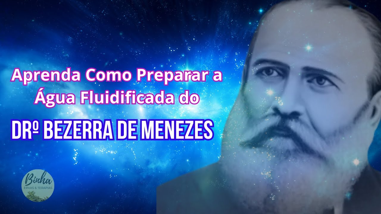 Aprenda a preparar a Água Fluidificada do Dr bezerra de Menezes @binhaervaseterapias