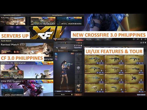 NEW CROSSFIRE 3.0 PHILIPPINES UI/UX CHANGES & FEATURES