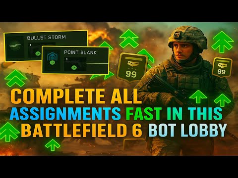 Easy Way to Finish All Assignments in Battlefield 6 (Bot Lobby BF6)