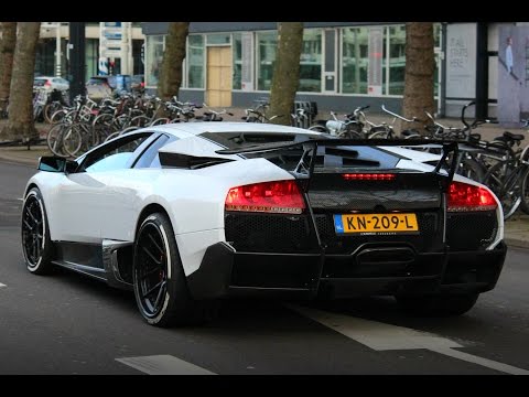 Supercars in Rotterdam - Murciélago LP640(Ex Jon Olsson), S63 Coupe, AMG GTS