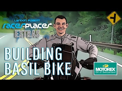 RACES TO PLACES The Genesis Of Basil Bike (Full time lapse build)