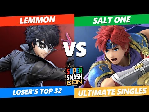 SSC 2019 SSBU -  Lemmon (Joker) VS FS Salt One (Roy) Loser's Top 32
