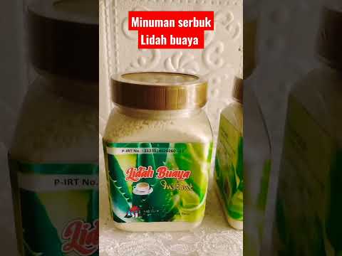 #shorts #shortvideo #lidahbuaya #minumanserbuk || belanja di shopee, minuman serbuk lidah buaya