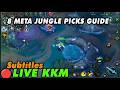 Wild Rift China KKM 8 Meta Picks Jungle Guide Subtitles SoloQ Legendary Gameplay