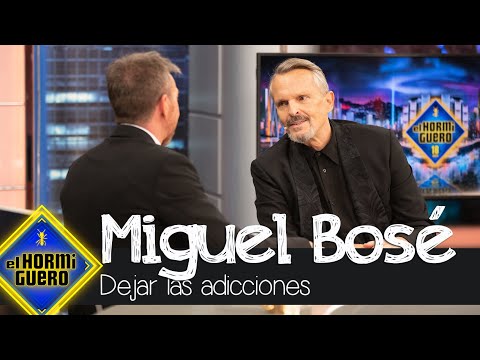 ¿Cómo es dejar las adicciones? Miguel Bosé recuerda su duro pasado - El Hormiguero