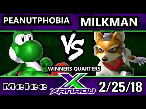 End of an Era - Peanutphobia (Yoshi) Vs. OES | Milkman (Fox) - SSBM Winners Quarters - Smash Melee