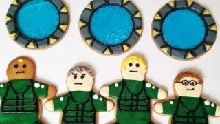 STARGATE SG-1 COOKIES - NERDY NUMMIES