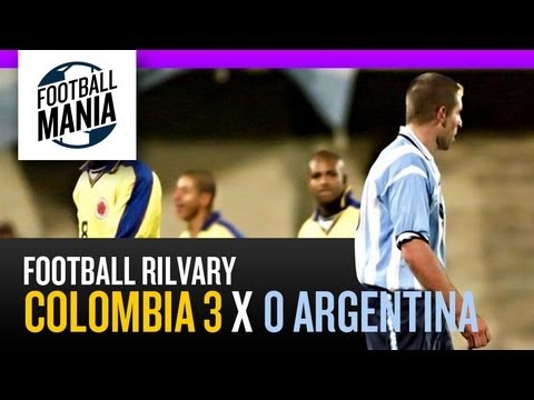Football Rivalry: Colombia 3 x 0 Argentina (04.07.1999) - Palermo misses 3 Penalties