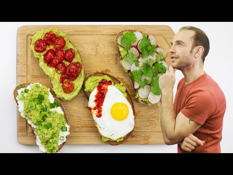 Our 4 FAVOURITE Avocado Toast Recipes! | HurryTheFoodUp